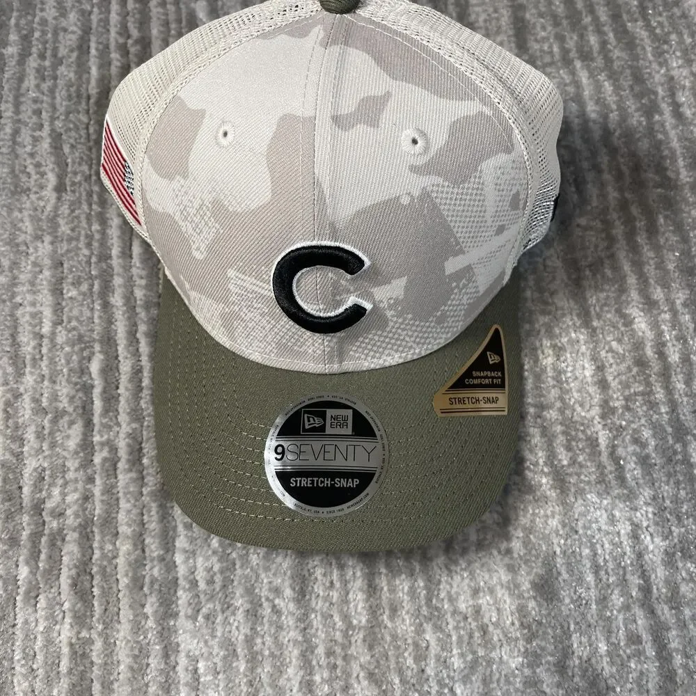 Chicago Cubs Hat Cap Snap Back Mens One Size Multi MLB Baseball New Era 9SEVENTY